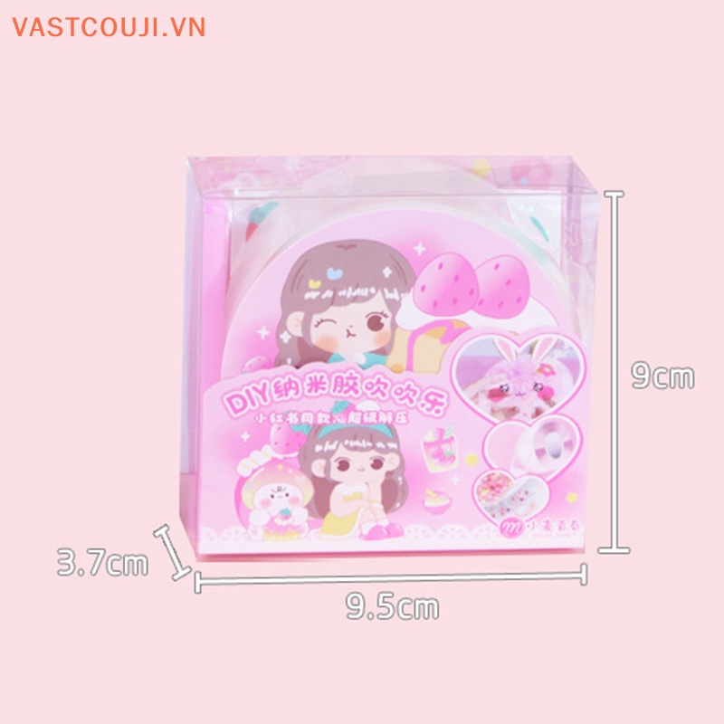 Băng Keo Hai Mặt Thổi Bong Bóng VASTJI DIY Dành Cho Trẻ Em