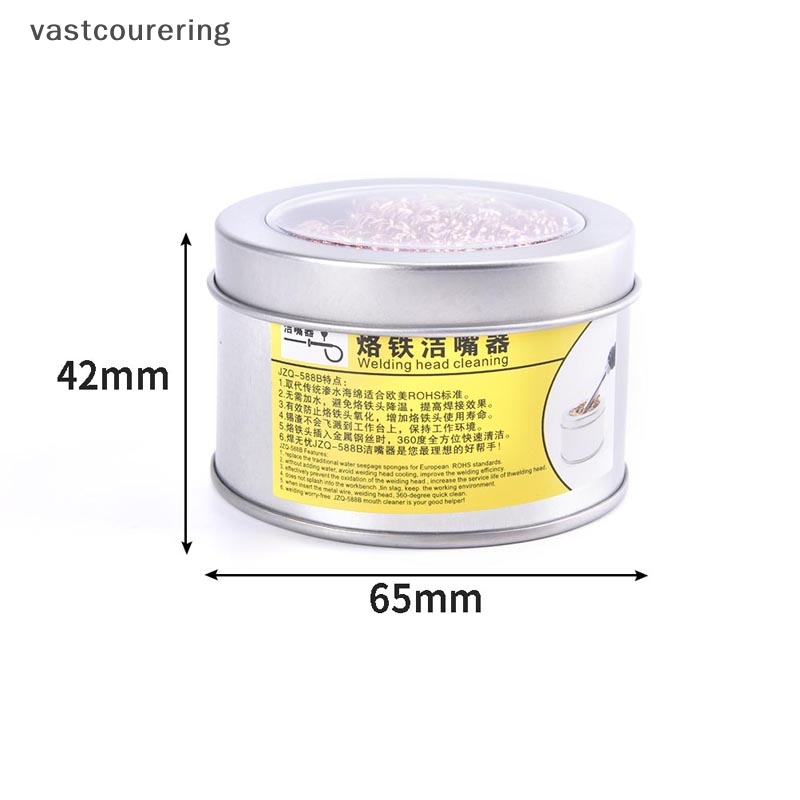 Vast Dây Kim Loại Với Giá Đứng Bộ Dụng Cụ Hút Mối Hàn Dross Làm Sạch EN