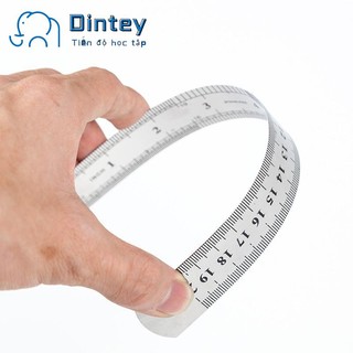 🍟mujicici🍟Thước kẻ sắt 15cm, 20cm, 30cm, sắt không gỉ