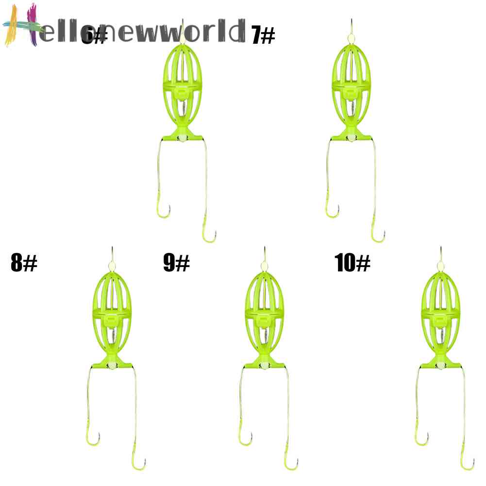 Set 4 Lồng Nhựa Đựng Mồi Câu Cá Tiện Lợi