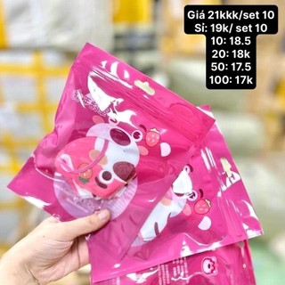 Set 10 khẩu trang gấu dâu losto