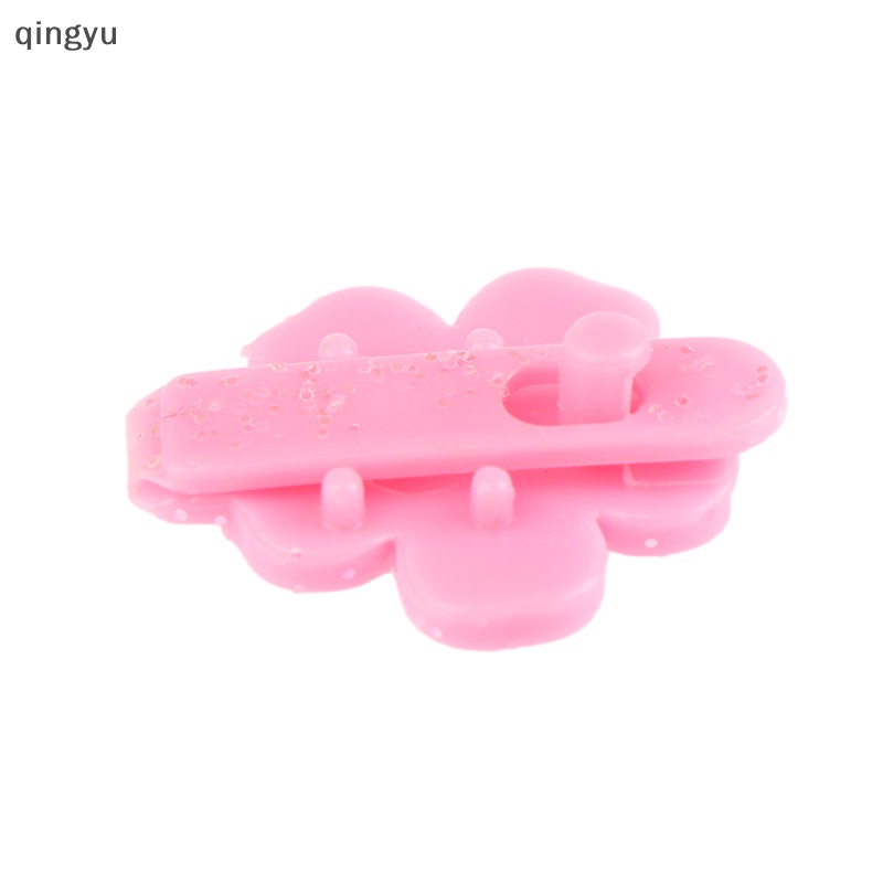 Bộ 2 Kẹp Tóc Hình Hoa Hồng Mini Tỷ Lệ 1 / 6 Dành Cho Búp Bê