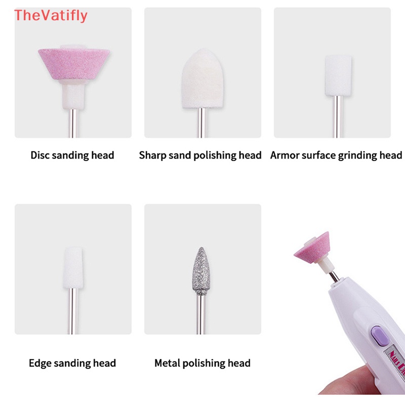 Bút Tẩy Da Chết Đánh Bóng Móng Tay Mini Di Động Tiện Dụng