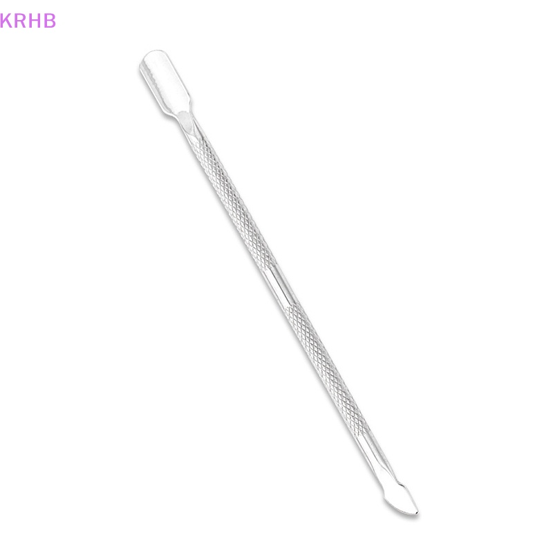 Bộ Dụng Cụ Làm Móng Hai Đầu Bằng Thép Không Gỉ Mới