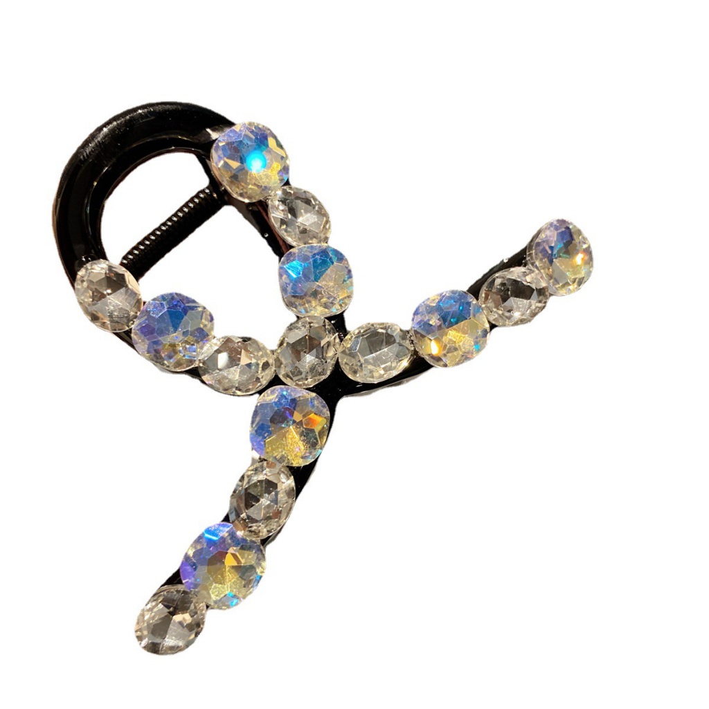 Kẹp Tóc Hình Cá Mập Đính Đá Sang Trọng Cho Nữ