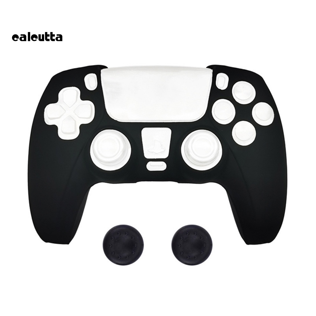 Vỏ Bọc Bảo Vệ Tay Cầm Chơi Game Sony PS5 Có Nắp Chống Trượt