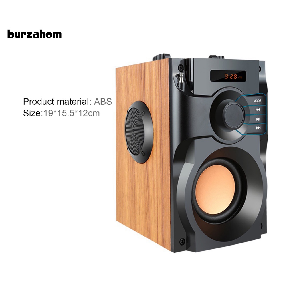 Loa Bluetooth Không Dây Âm Thanh Siêu Trầm Hỗ Trợ FM / TF / AUX / USB Mini Chất Lượng Cao