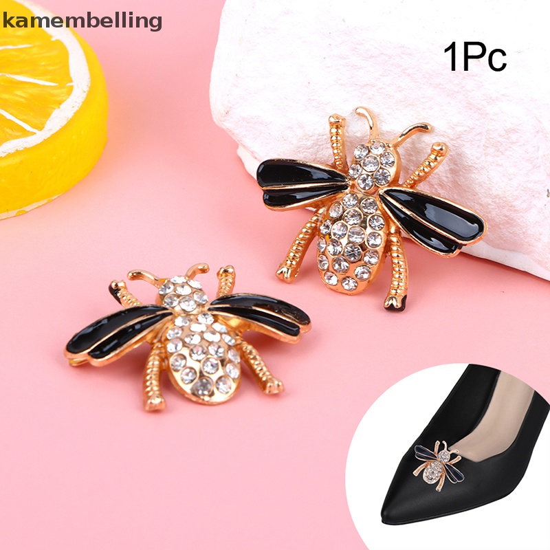 Kamembelling 1 Phụ Kiện Khóa Kẹp Kim Loại Trang Trí Giày Cao Gót Cho Nữ
