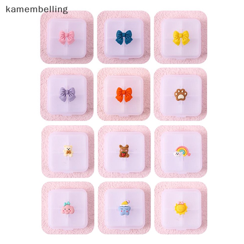 Hộp Đựng Thuốc 4 Ngăn Tiện Lợi Khi Đi Du Lịch