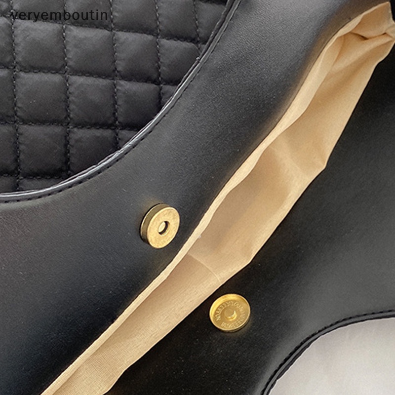 Túi Tote Đeo Vai Mùa Thu Cỡ Lớn Họa Tiết Kẻ Lưới Hình Thoi Cổ Điển Có Khóa Cài Thời Trang Cao Cấp Cho Nữ