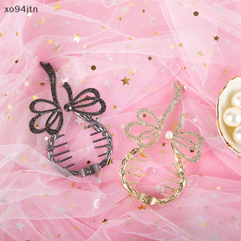 Kẹp Tóc Đuôi Ngựa Đính Ngọc Trai Giả Thời Trang Cho Nữ