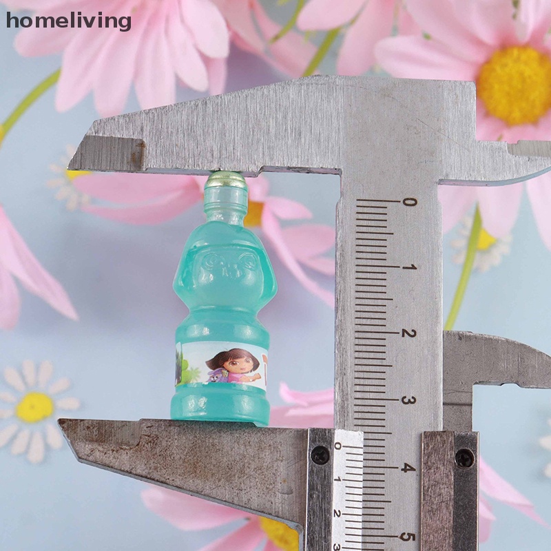 Bộ 5 Bình Nước Mini Họa Tiết Hoạt Hình Dạ Quang Dùng Trang Trí