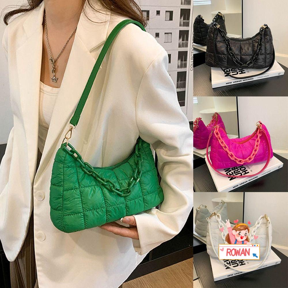 Túi Xách Đeo Vai Phối Dây Xích Thời Trang Sành Điệu