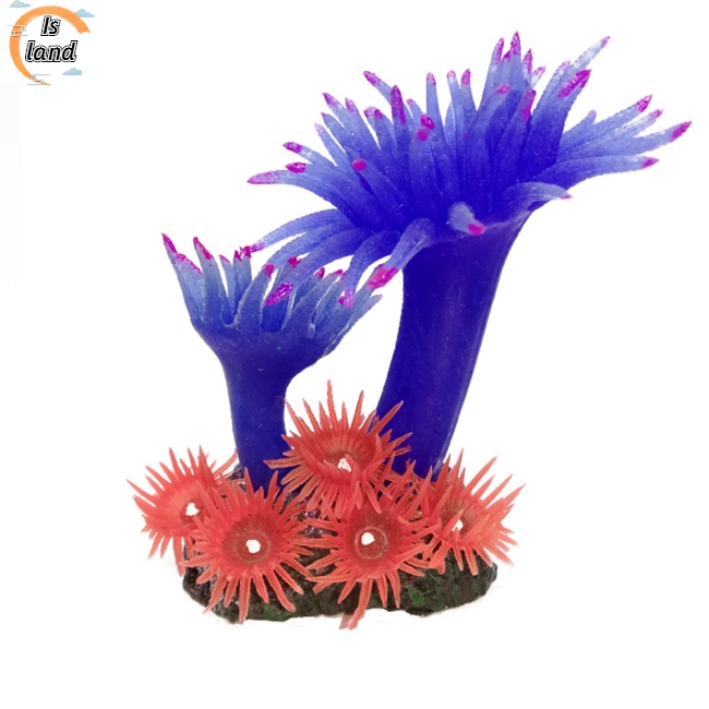 San Hô Nhân Tạo Bằng Silicone Trang Trí Bể Cá