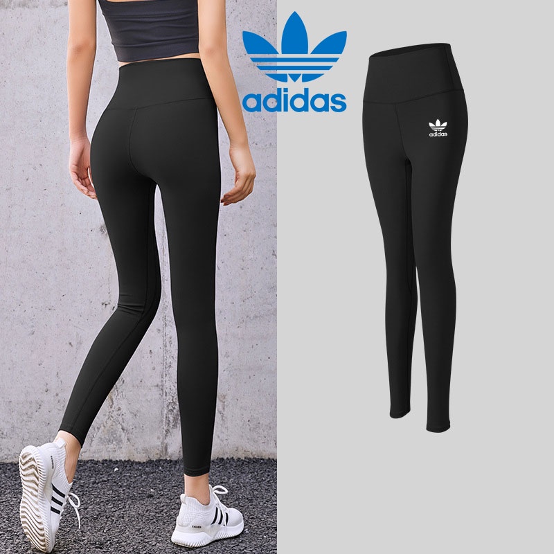 Quần Legging Thể Thao Adidas Lưng Cao Chất Liệu Thấm Hút Khô Thoáng Nhanh Chóng