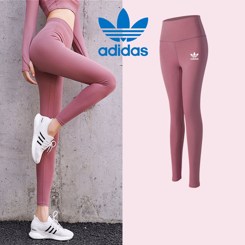 Quần Legging Thể Thao Adidas Lưng Cao Chất Liệu Thấm Hút Khô Thoáng Nhanh Chóng