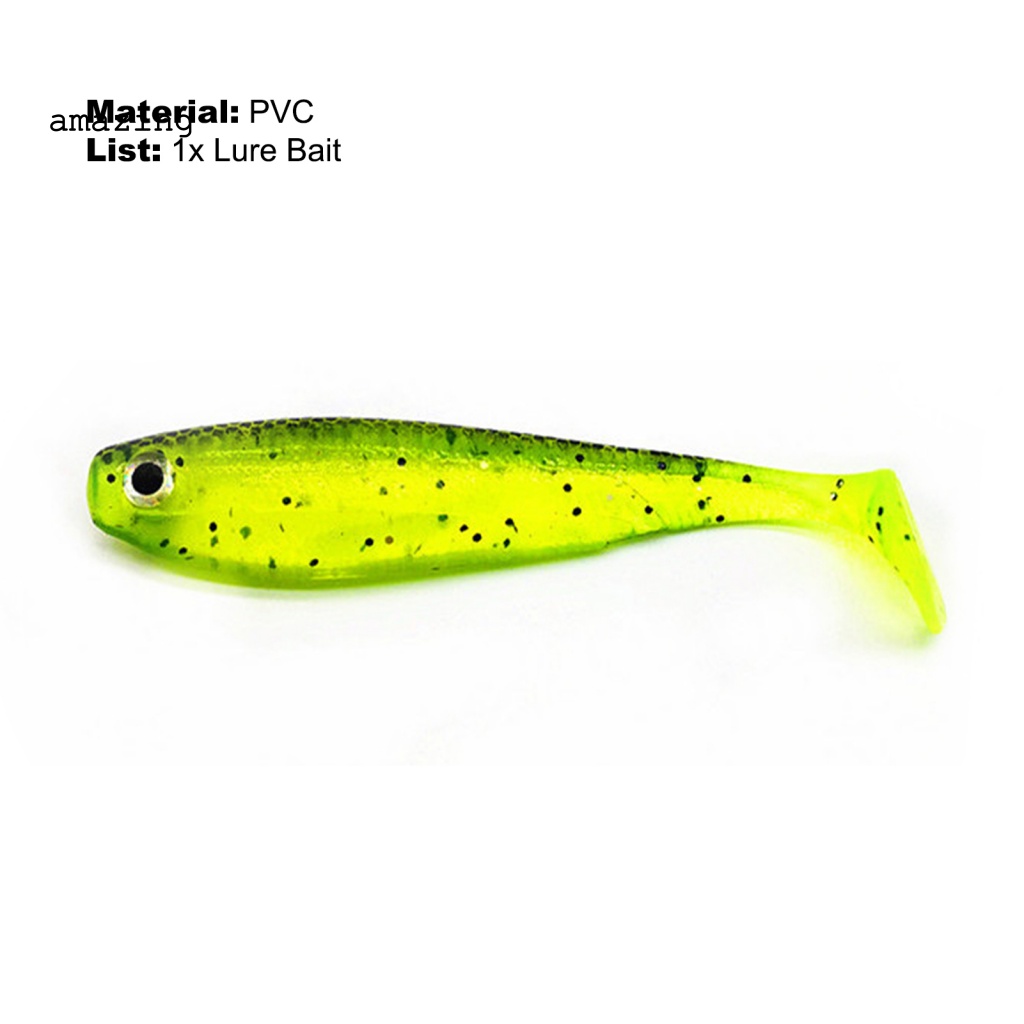 Mồi Câu Cá Giả Mắt 3D Mềm Màu Sắc Tươi Sáng 12cm / 12g