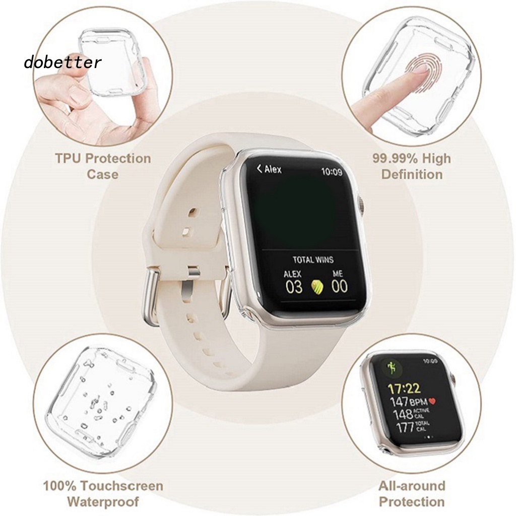 Vỏ BảO Vệ ChốNg TrầY Trong SuốT Cho ĐồNg Hồ iWatch 7 41mm / 45mm