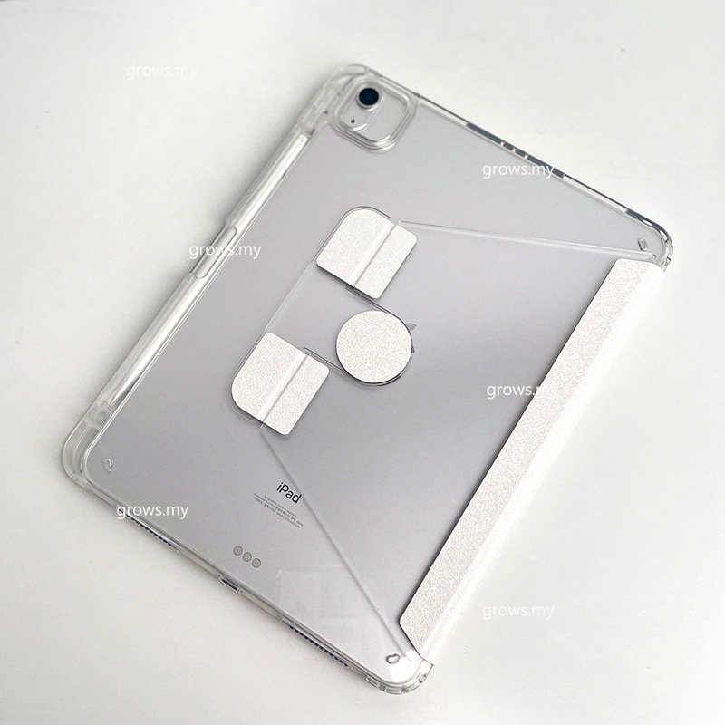 Bao Da Máy Tính Bảng Trong Suốt Có Giá Đỡ Xoay 360 Độ Cho Ipad Air 5th 4 10.9 Ipad Pro 11 M2 2022 Gen9 10.2