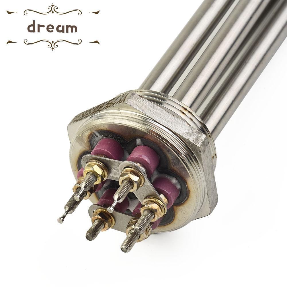 【DREAMLIFE】Heating Pipe Accessories Replacement 1 Set 230V <0.5 MA. Stainless Steel