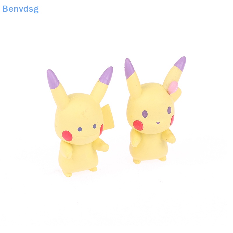 Benvdsg &gt; Mô Hình Nhân Vật Queue Bikachu Psyduck Mew Clefairy Hoạt Hình Kawaii Bằng Pvc