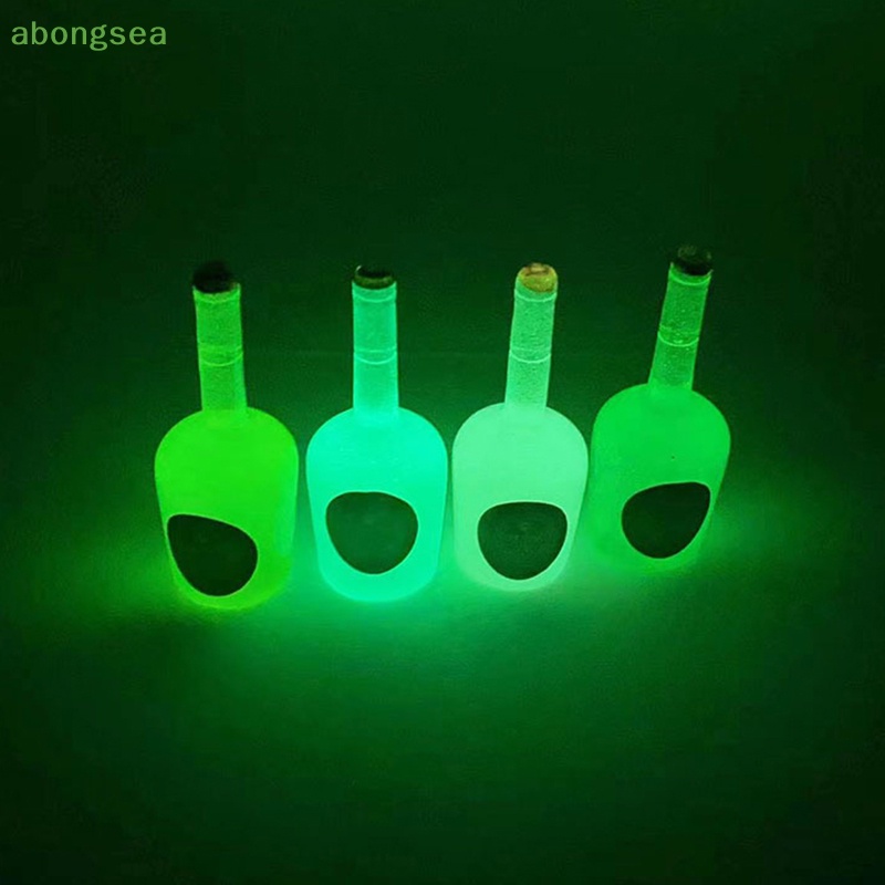 Bộ 5 Bình Đựng Đồ Uống Mini Bằng Nhựa Resin Phát Quang Hình Hoạt Hình Dễ Thương Trang Trí Thủ Công DIY