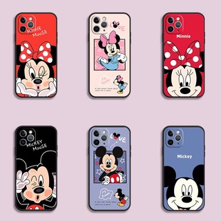 Ốp Điện Thoại Silicon Hình Nhân Vật Hoạt Hình Mickey Minnie Cho iPhone 14 Pro Max 13 12 Mini 11 XS XR X 8 7 Plus 6S 6 SE