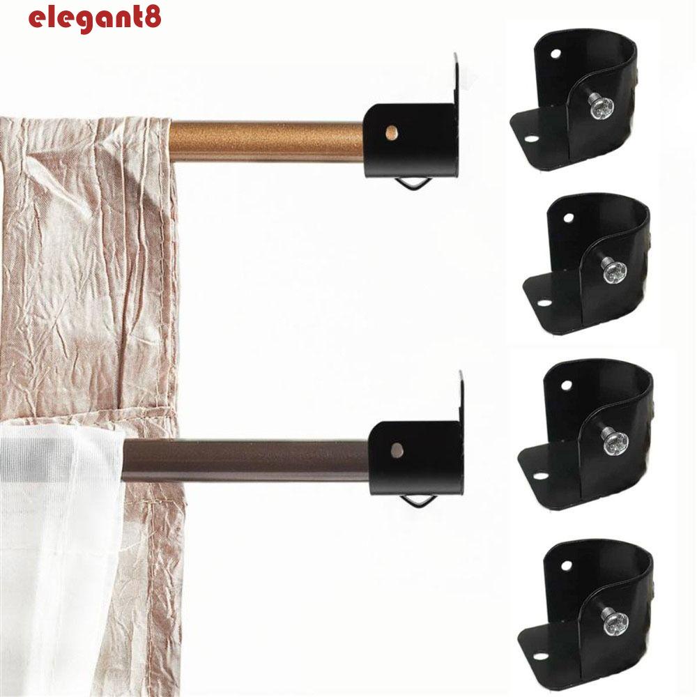 Set 4 Giá Đỡ Thanh Treo Rèm Tiện Dụng Chất Lượng Cao