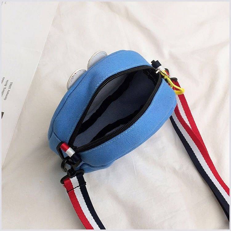 Túi tròn nhỏ hoạt hình đeo vai thời trang đa năng dễ thương hợp xu hướng 2023 cho nữ