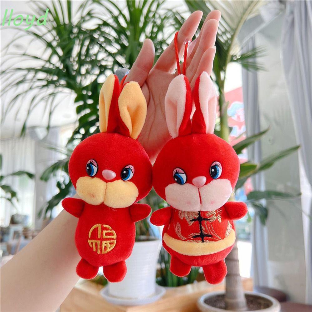 Lloyd Đồ Chơi Búp Bê Thỏ Hoàng Đạo Nhồi Bông Trang Trí Túi Xách / Ba Lô DIY Làm Quà Tặng Giáng Sinh Đáng Yêu