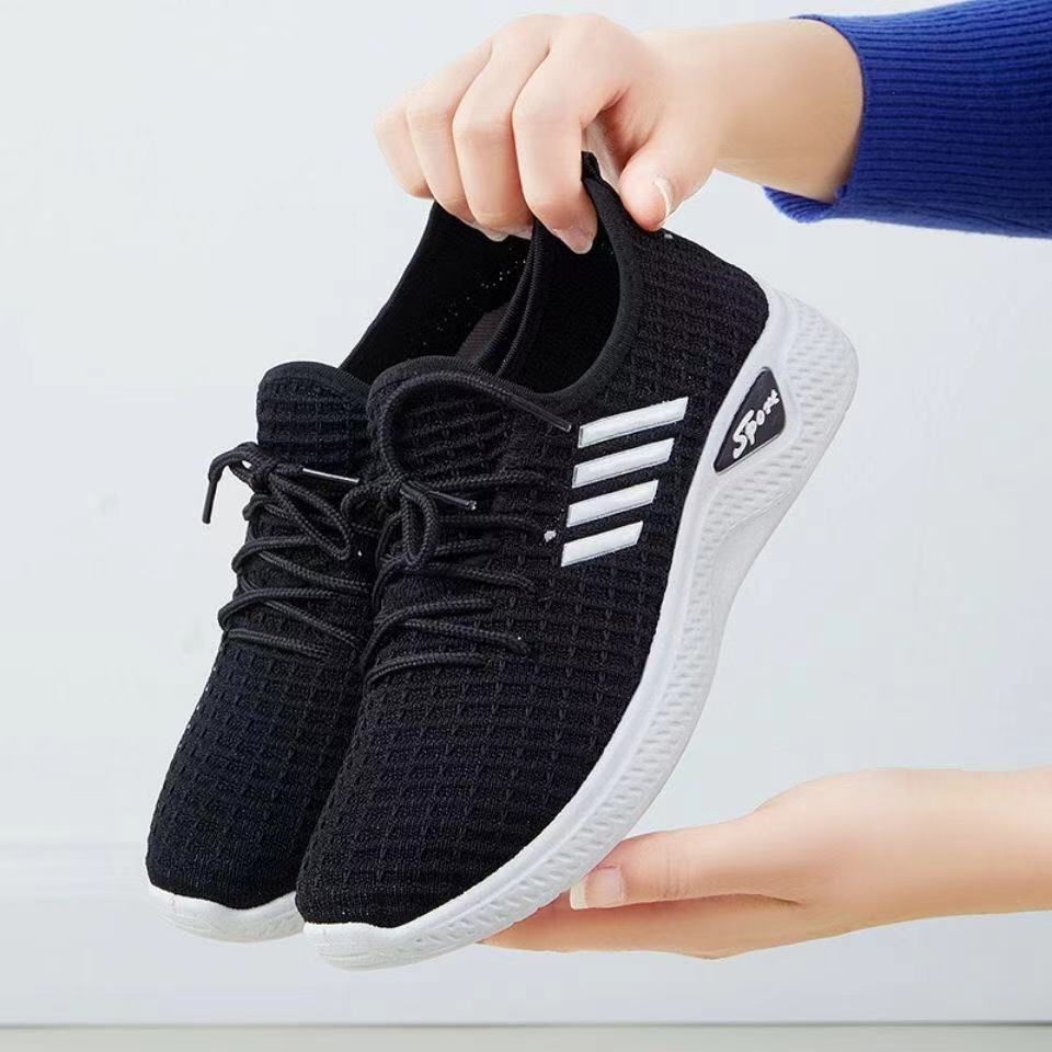 Giày sneaker nữ Giày Thể Thao Thoáng Khí Thời Trang Cho Nữ giày thể thao nữ đế thấp-AA0411