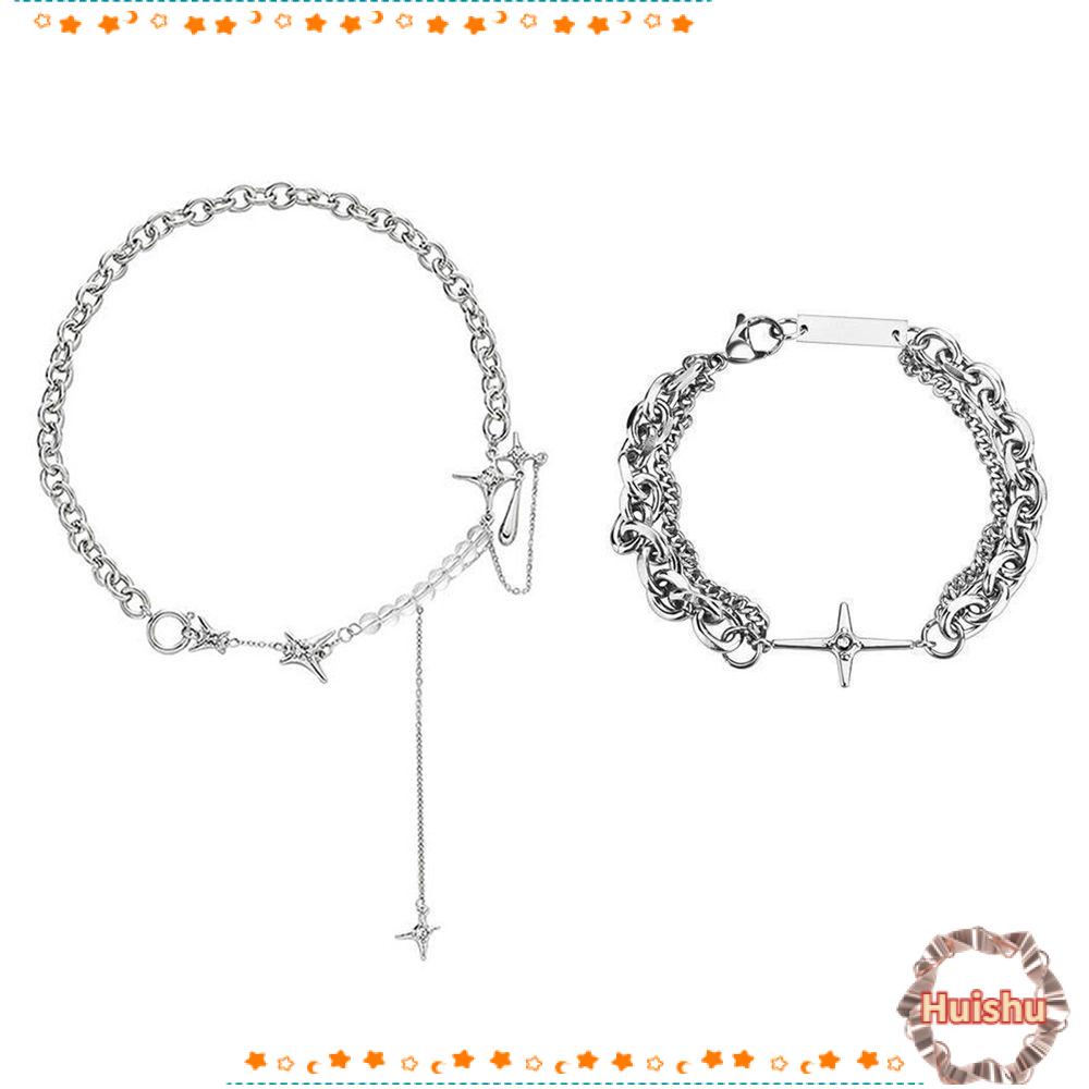 Vòng Tay Trang Sức HS|Choker Hạt Trong Suốt