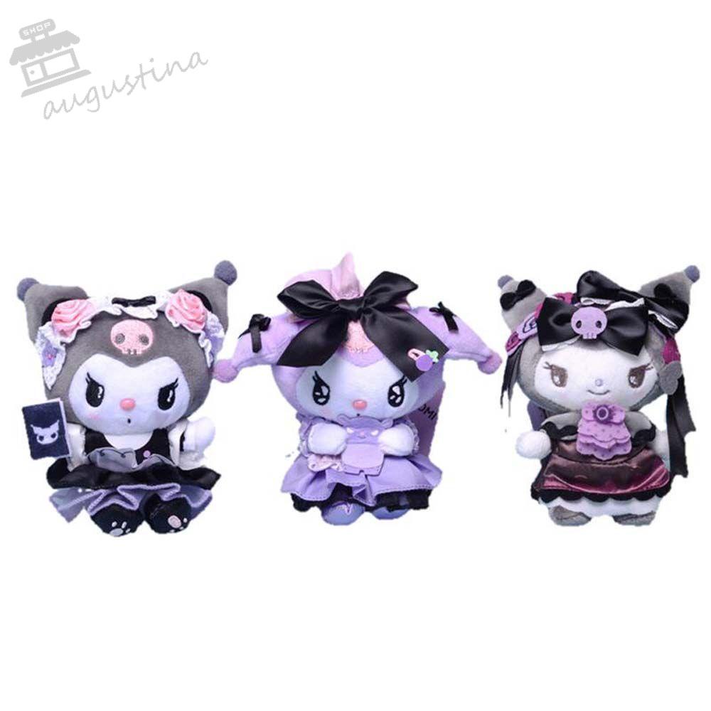 Móc Khóa Hình Đồ chơi nhồi bông AUGUSTINA Kuromi Dễ Thương