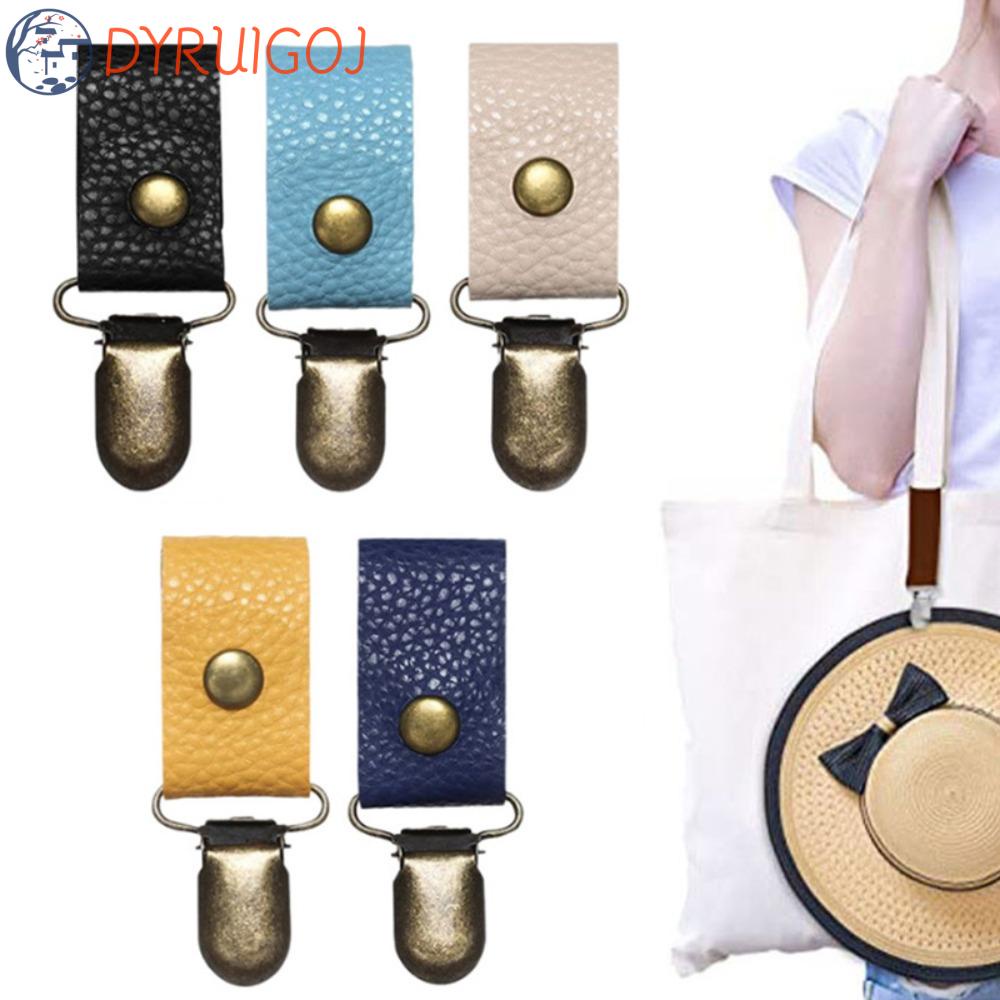 Kẹp Nón / Ba Lô / Túi Xách Bằng Da Đa Năng Sáng Tạo Thông Dụng Khi Đi Bộ Đường Dài