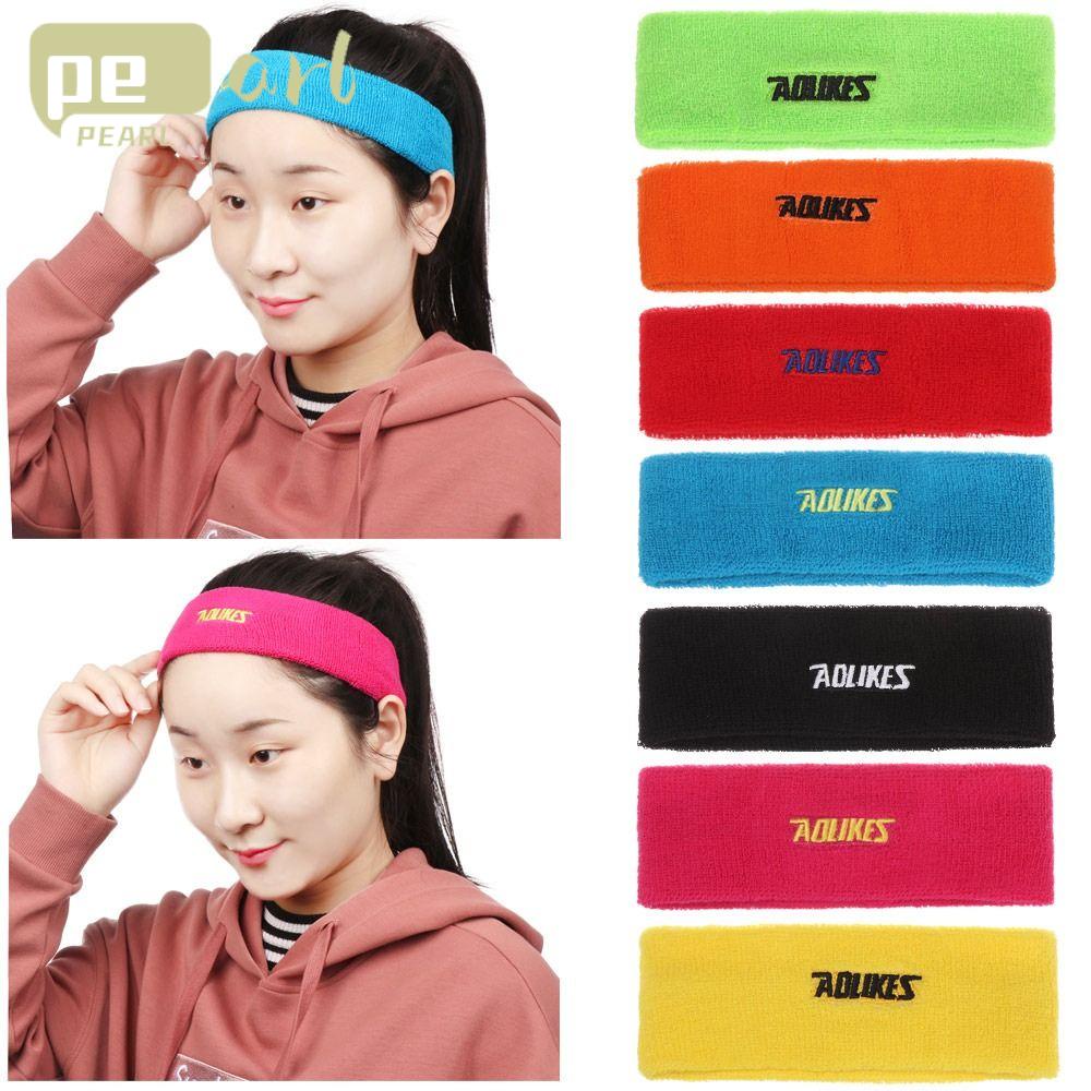 .Băng Đô Thể Thao Bằng Cotton Thấm Hút Mồ Hôi Chất Lượng Cao