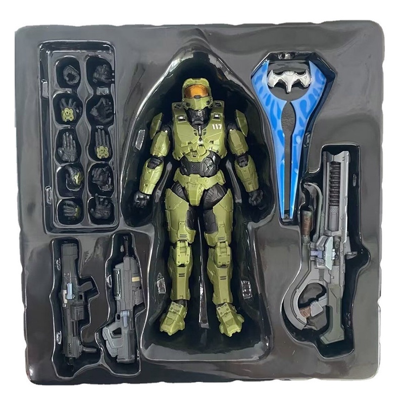 Mô Hình Nhân Vật HALO 5 Master Chief HALO Tỉ Lệ 1 / 12