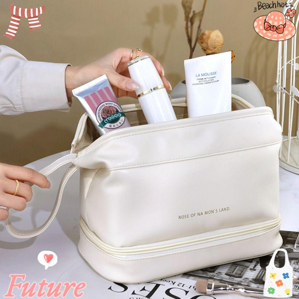 Túi Đựng Đồ Trang Điểm Hai Lớp Tiện Dụng Khi Đi Du Lịch