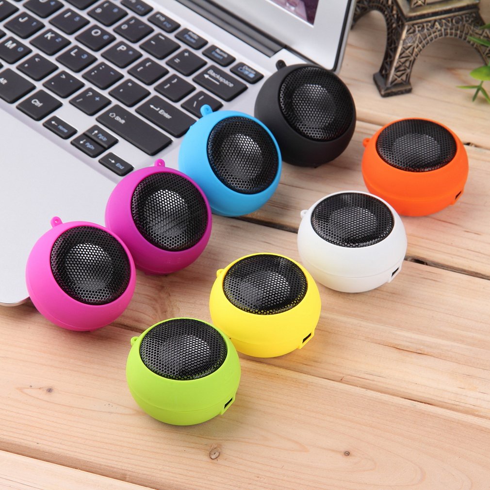Unique Design Protable Mini 3.5Mm Hamburg Type Telescopic Plug-In Audio Speakers Handfree Wired Fm Radio Usb Speker [Q/13]