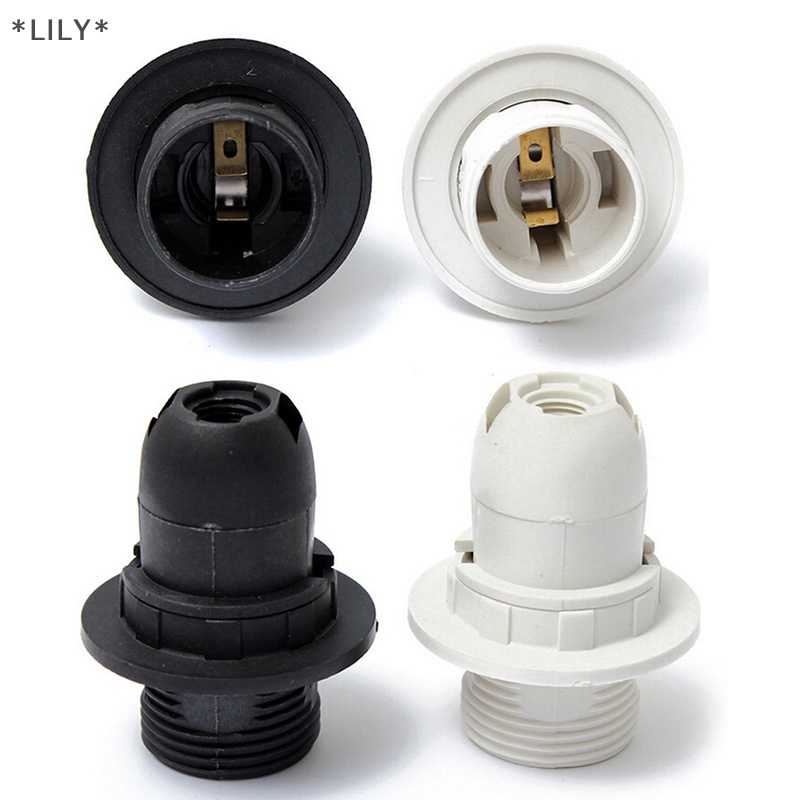 Lily Mới Vít Nhỏ Se E14 Bóng Đèn Đèn Chủ Chụp Đèn Mặt Dây Chuyền Ổ Cắm Uuu