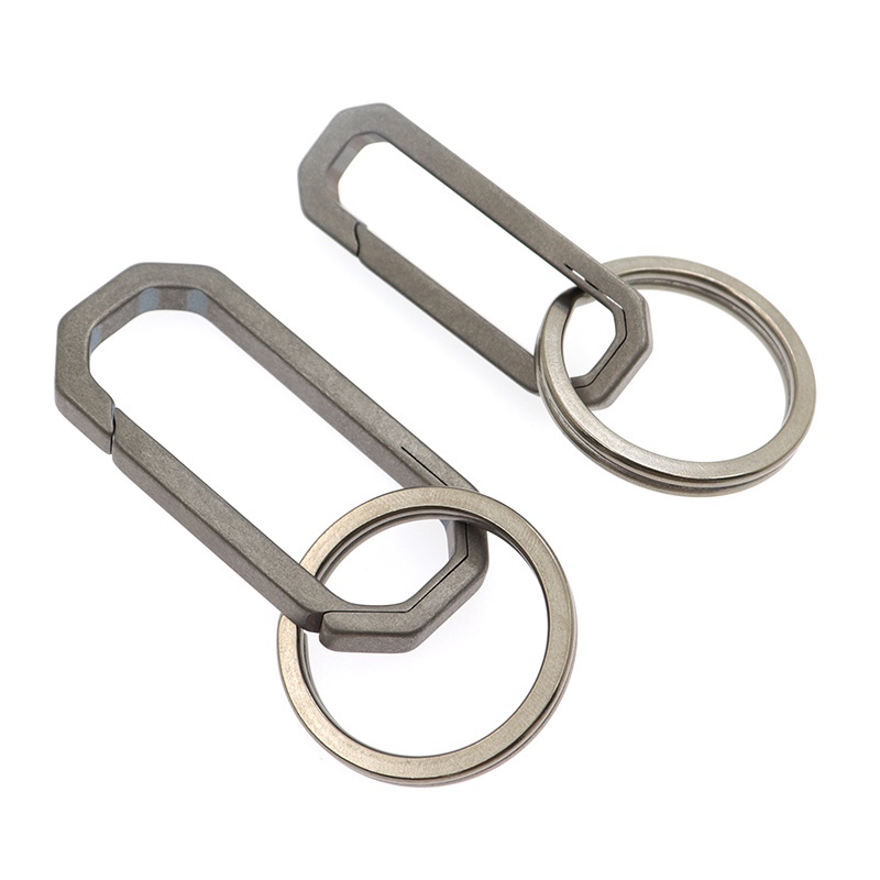 Móc Treo Chìa Khóa Bằng Hợp Kim Titan Tháo Lắp Nhanh