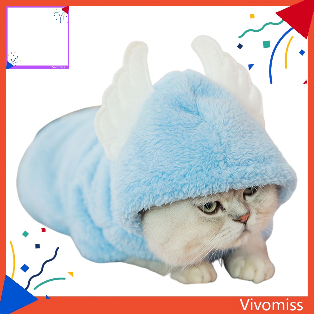 Áo Hoodie Họa Tiết Hoạt Hình Thời Trang Mùa Đông Cho Thú Cưng