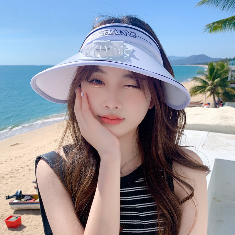 Mũ Lưỡi Trai Hở Chóp Che Nắng Phong Cách Mới Cho Nữ