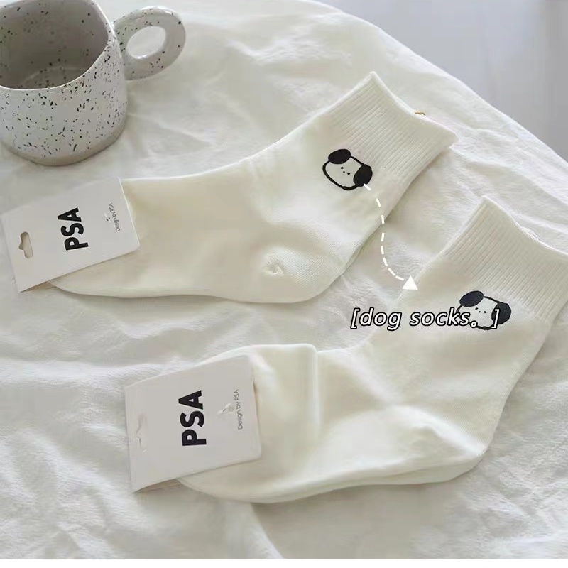 Hàng Mới Về Vớ Nữ Họa Tiết Hoạt Hình Phong Cách Hàn Quốc Dễ Thương