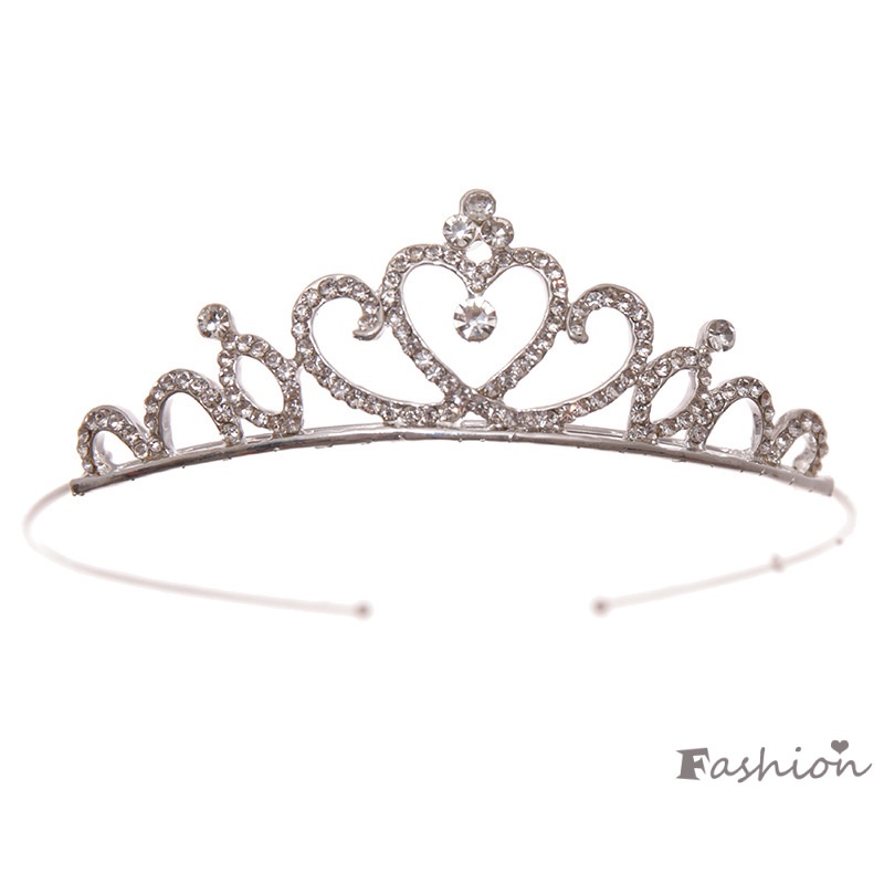 Vương Miện Công Chúa Đính Đá Thời Trang Cho Nữ