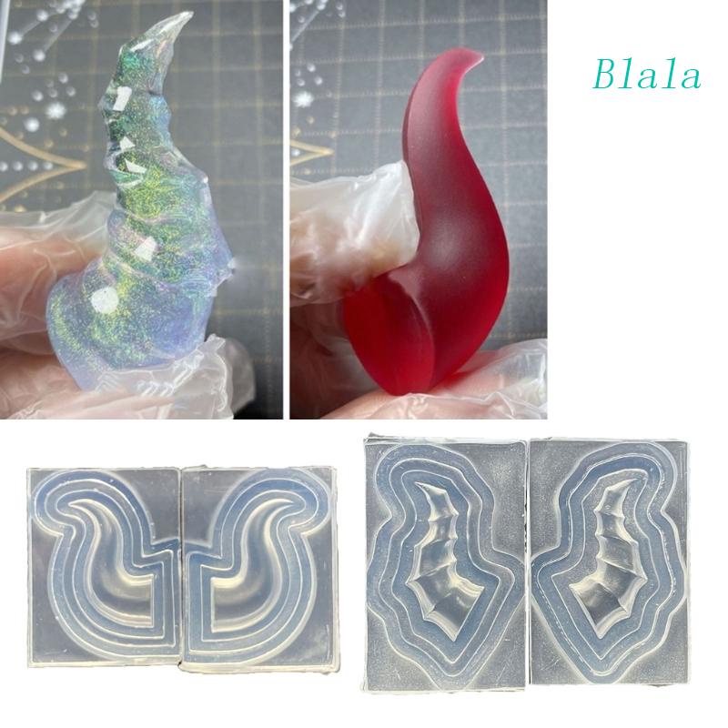 1 Bộ Khuôn Silicone Làm Bông Tai Epoxy Pha Lê Uốn Cong Góc + Móc Khóa Diy