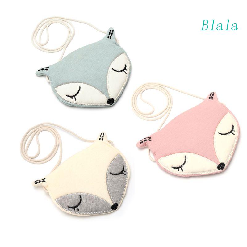 Túi Đeo Chéo Vai Đựng Tiền Xu Hình Cáo Một Mảnh Blala Đáng Yêu Dành Cho Nữ Sinh Và Học Sinh