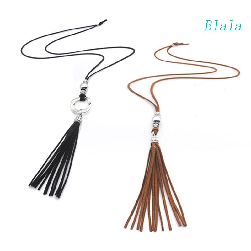 Vòng Cổ Choker Da Lộn Đính Hạt Và Tua Rua Thời Trang Cho Nữ