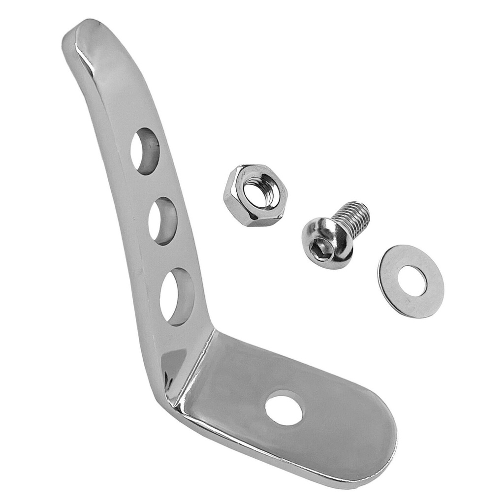 Bàn Đạp Chân Chống Mở Rộng Màu Đen Cho Xe Mô Tô Harley Touring Road King Street Glide FLHX FLHR CVO Ultra 1991- 2022