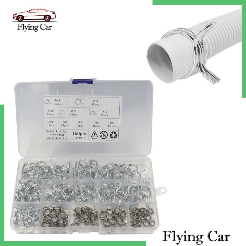 Set 150 Kẹp Lò Xo Đôi Chuyên Dụng Cho Ống Dẫn Nước