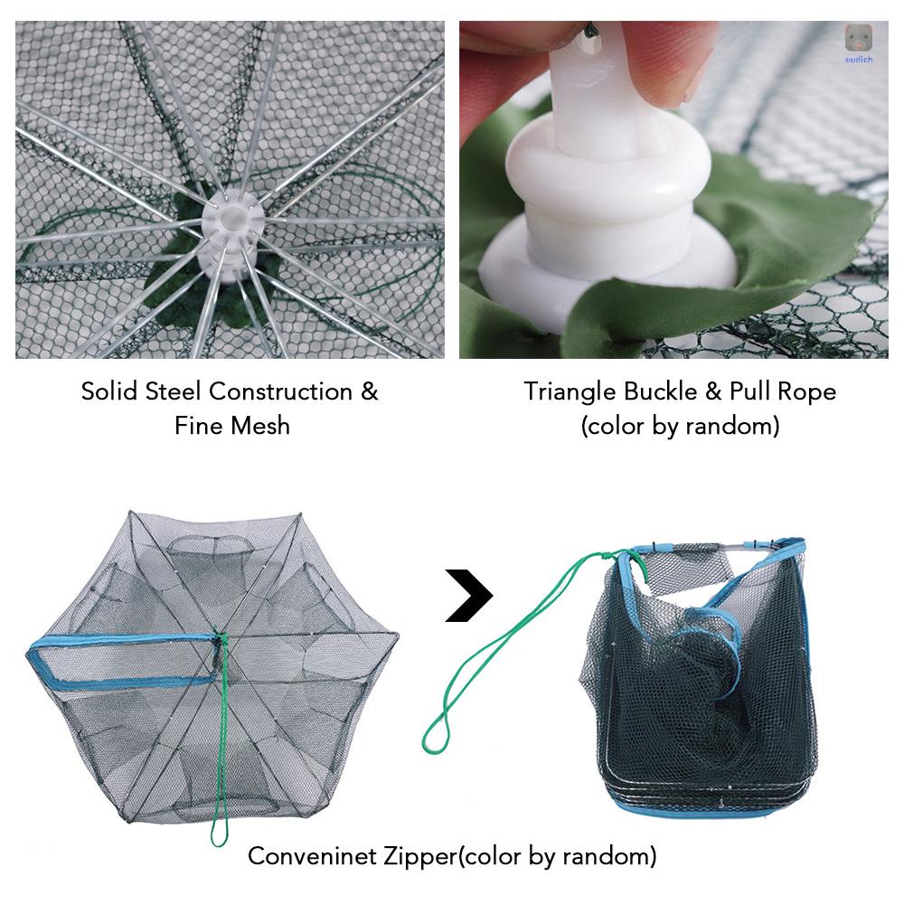 Lồng Lưới Bắt Cá Có Thể Gấp Gọn Tiện Lợi